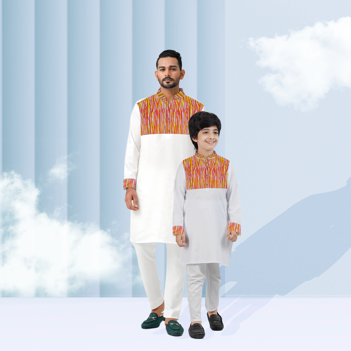 Father & Son Matching Panjabi Set 4625